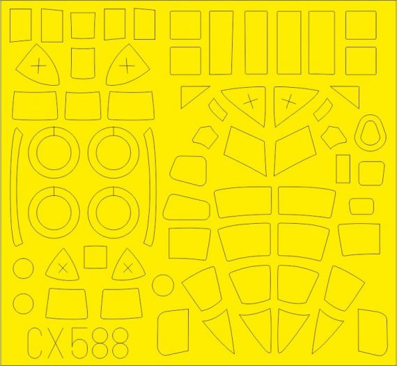 Mask 1/72 Beaufort Mk.I