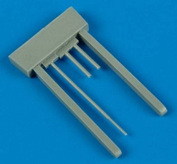 1/48 MS.406 gun barrels and pitot tube (Hobbycraft)