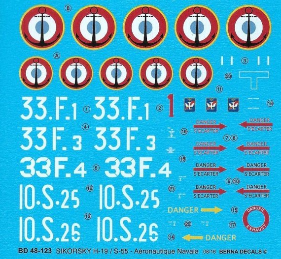 1/48 Sikorsky H-19 of French fleet air arm over Alger