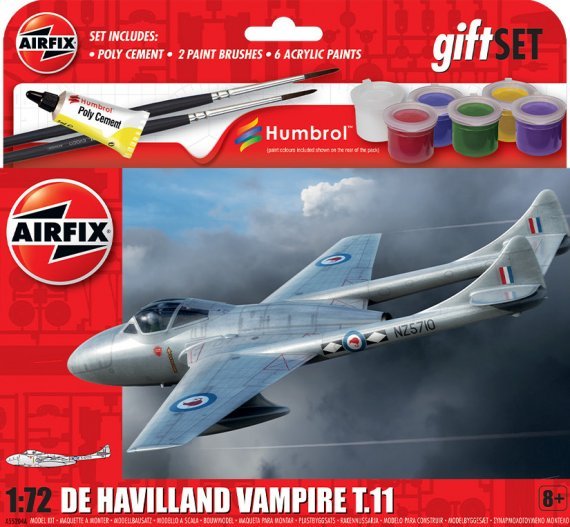 1/72 De Havilland Vampire T.11 Starter Set