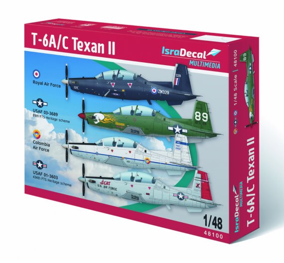 Isradecal T-6A/C Texan II 1/48 Plastique R�sine Photod�coupe