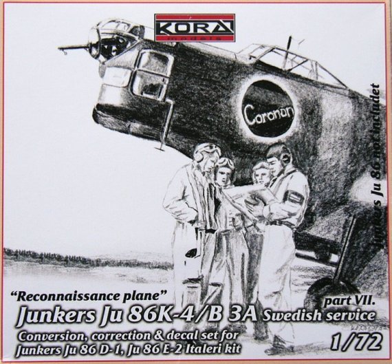 1/72 Ju 86K-4/B3A Swedish  Conv.set (Part VII.)