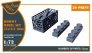 1/72 HMMWV wheel set 37x12,5 tires for T-Model image 1