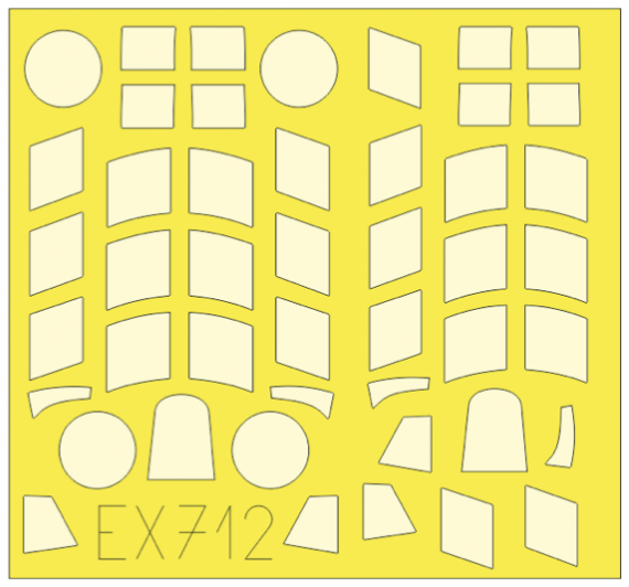 Mask 1/48 Hurricane Mk.I