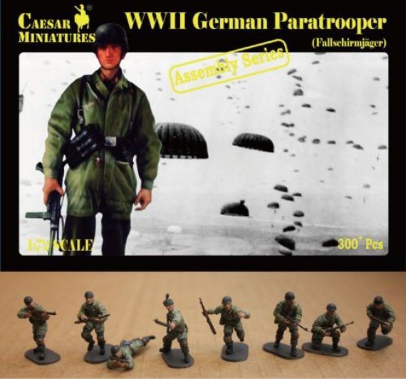 1/72 Scale German Paratrooper