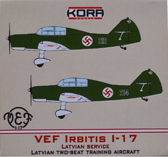 1/72 VEF Irbitis I-17 in Foreign Service
