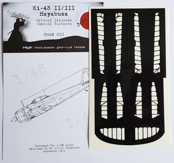 1/48 Nakajima Ki-43-II Hayabusa Control Surfaces