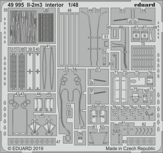 1/48 SET Il-2m3 interior