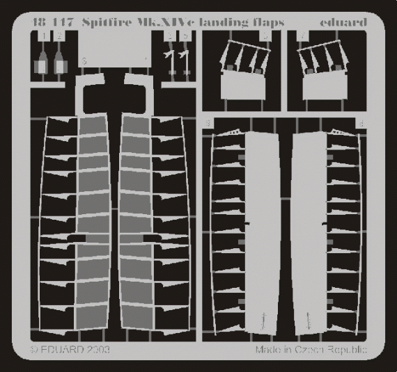Spitfire Mk.XIVc landing flaps  (ACA)