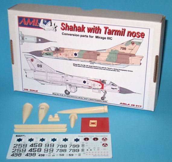 1/48 Shahak w/ Tarmil nose (Conv. for Mirage IIIC)