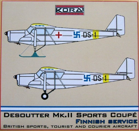 1/72 Descoutter Mk.II Sports Coupe (Finnish)