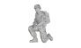 1/35 Kneeling Soldier , US Army Infantry Squad 2nd Division