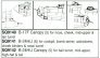 1/72 B-24H/J Vacuform Canopy. (6) For cockpit, bomb-aimer, astro