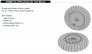BRASSIN 1/72 Fw 190A wheels late (EDU) image 2
