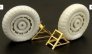1/48 Luftwaffe wheel chocks (two types) image 1