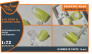1/72 F-5E Tiger II canopy painting mask in & out for Italeri image 3