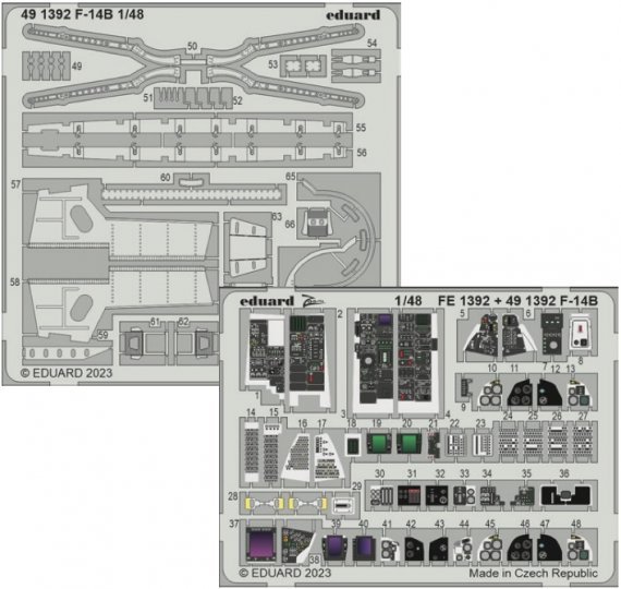1/48 SET F-14B for Great Wall Hobby