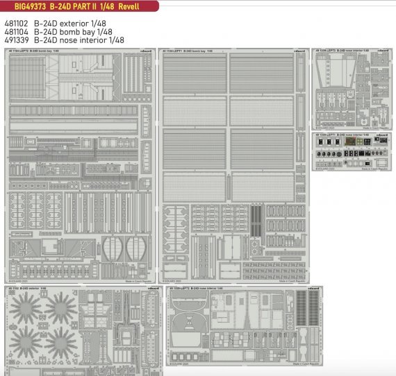 1/48 B-24D PART II BigEd Set