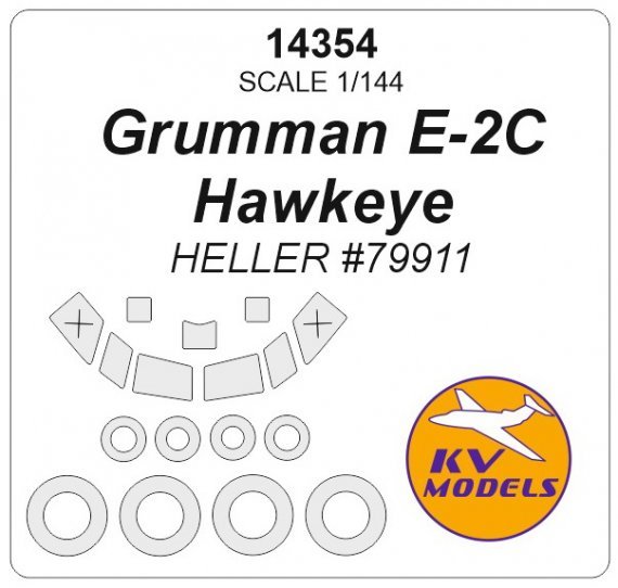 1/144 Grumman E-2 Hawkeye masks