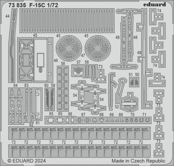 1/72 SET F-15C for Finemolds