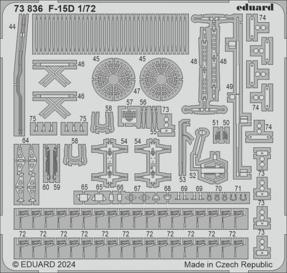 1/72 SET F-15D for Finemolds