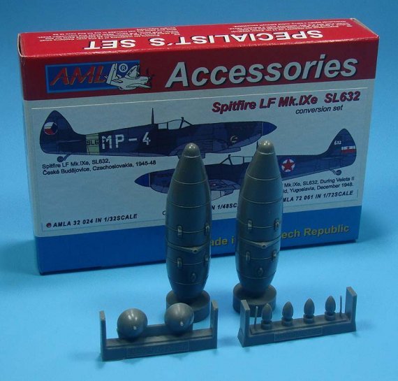 1/32 Supermarine Spitfire Mk.IXe with Germany fuels-Czech AF