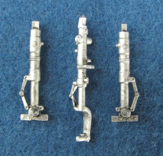 Carrello Me-262 1/48 Metallo per Tamiya