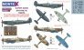 1/48 Spitfire Mk.VB canopy mask, insignia masks, decals