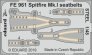1/48 Spitfire Mk.I seatbelts STEEL