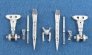 Scale Aircraft Conversions Metal Landing Gear Ju-290A 1/72