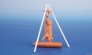 1/48 Slaughtered pig suspended on a pulley image 1