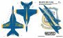 1/72 McDonnell-Douglas F/A-18E/F Hornet US Navy Blue Angels 2021 image 2