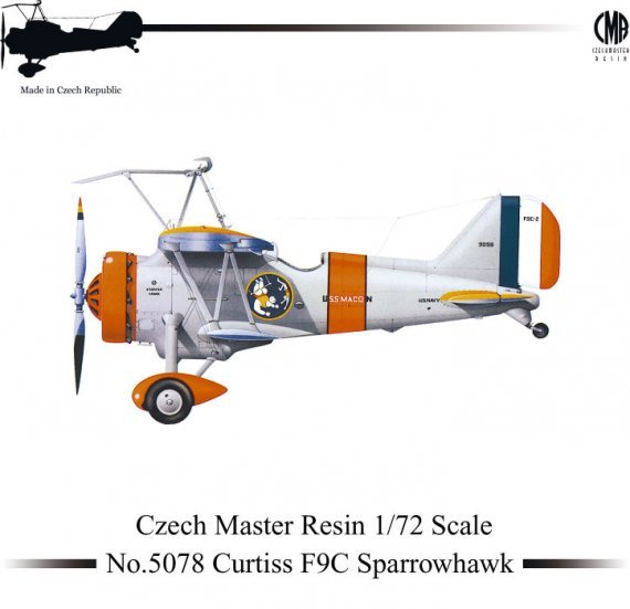 1/72 Curtiss F9C Sparrowhawk