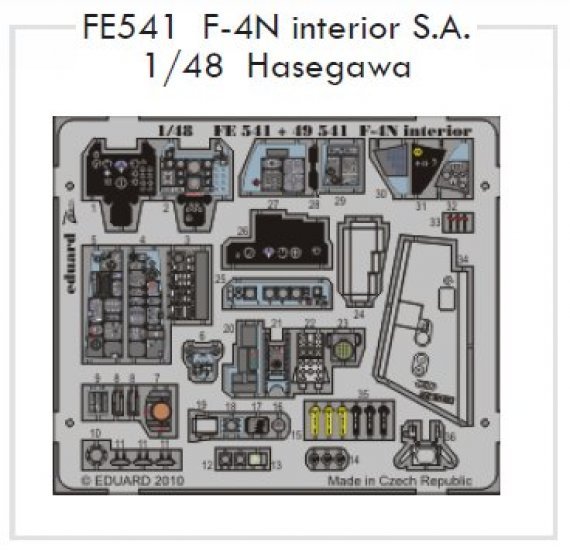 1/48 F-4N interior S.A. (HAS)