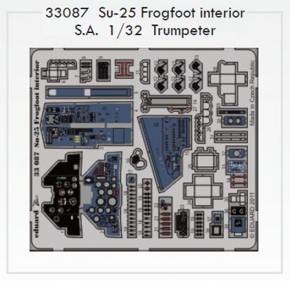 1/32 Su-25 Frogfoot interior S.A. (TRUMP)