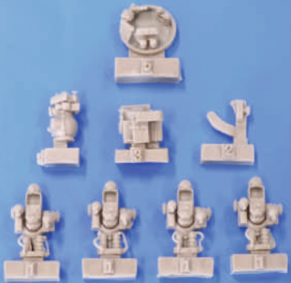 1/48 B-29 Superfortres gunner sights