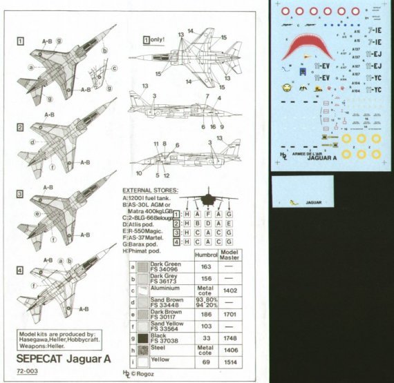 1/72 Sepecat Jaguar A