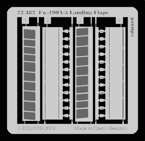 Fw 190A-3 landing flaps  (TAM)