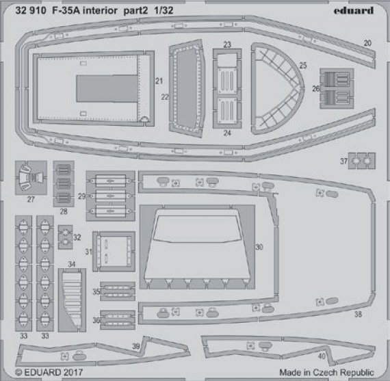 SET F-35A interior