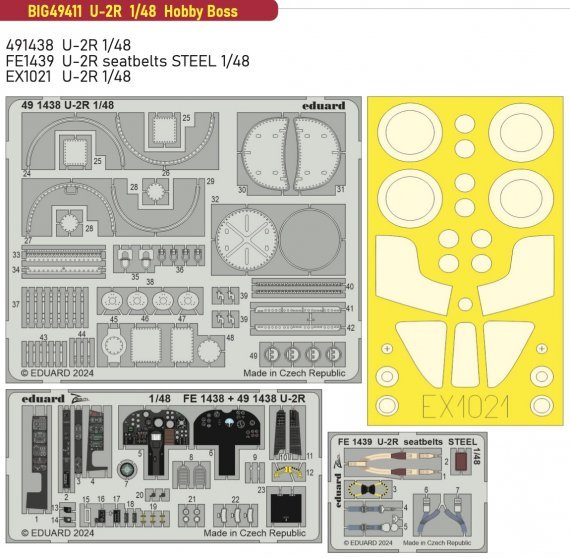 1/48 U-2R BigEd Set for Hobby Boss
