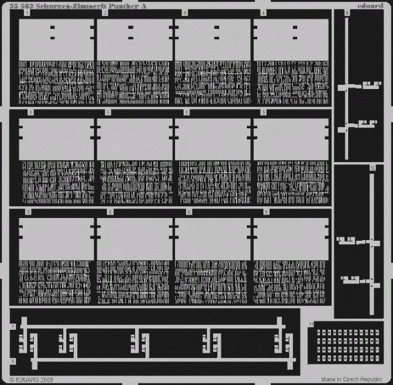 Schurzen Panther Ausf.A Zimmerit  (ITA)