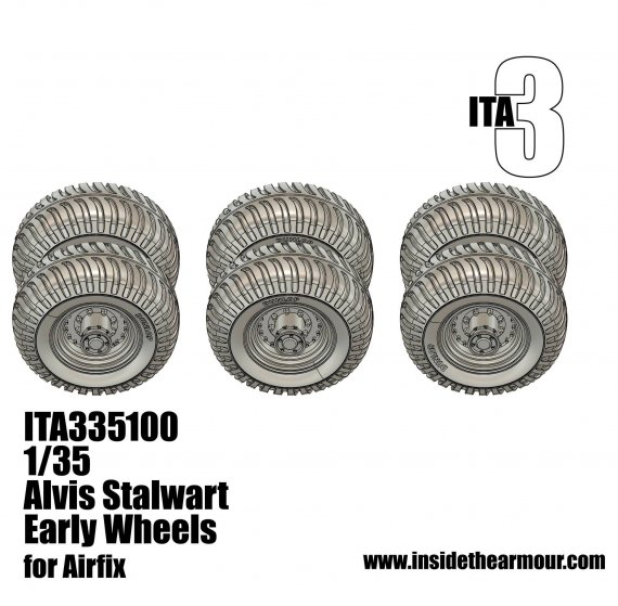 Inside the Armour Alvis FV622 Stalwart Early Wheels 1/35