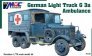 1/72 Mercedes-Benz G3a German Light Truck Ambulance