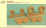 1/72 Consolidated B-24 Liberator wheels (radial)