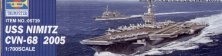 Trumpeter USS Nimitz CVN-68 Porte-avions 1/700