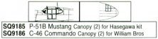 Canopy 1/72 Curtiss C-46 Commando S&M Models Canopy 1/72 Curtiss C-46 Commando S&M Models