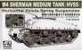 1/35 M4 Sherman Horizontal volute spring suspension