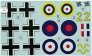1/48 Decals Captured Bf 109F Part I. (HAS/ZVE) image 1