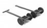 AIM Tailskid Ground Handling Dollies 1/48 2 Pack image 2