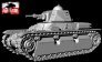 1/72 French Renault R40 tank with SA38 gun image 2